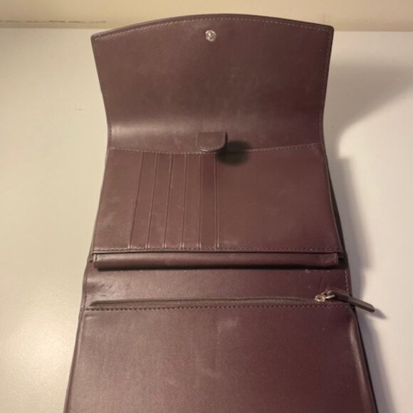 Kate Spade Small Brown Leathered Crossbody/ Wallet - Picture 3 of 5